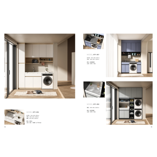 Customizable Stainless Steel Washing Machine Storage Cabinet Heavy Duty