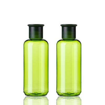 200ML queempacota garrafas cosméticas plásticas de R-PET para a água do emoliente