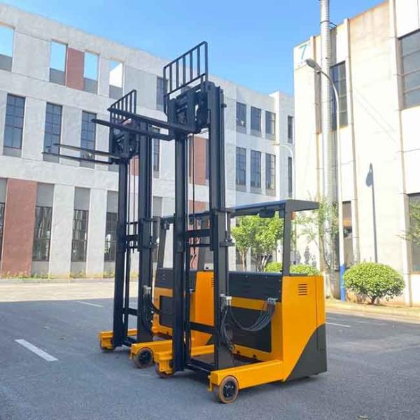 2000kg 48V CQD20BS 2.0T Electric Reach Forklift Stand Type Reach Truck Electric