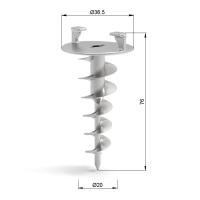 Kit de suspension du câble Angel Hanger Connectez l'absorbeur à l'ancrage Panneau acoustique en fibres de polyester