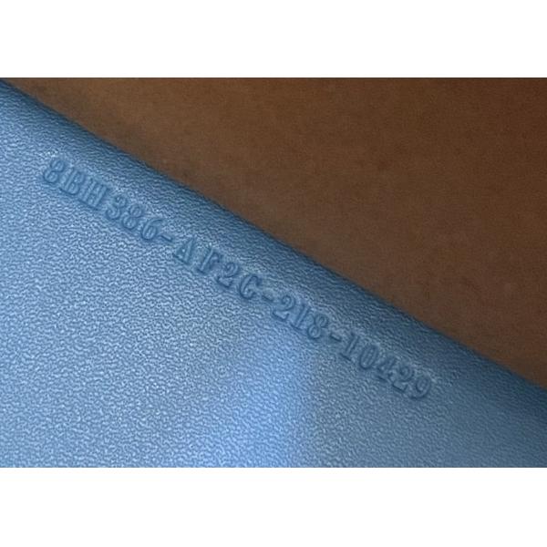 Stitching Womens Leather Tote Shopper Bag Blue With Single Shoulder Strap