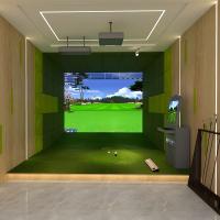 Simulador de golfe de luxo interativo Projetor de Ar Profissional