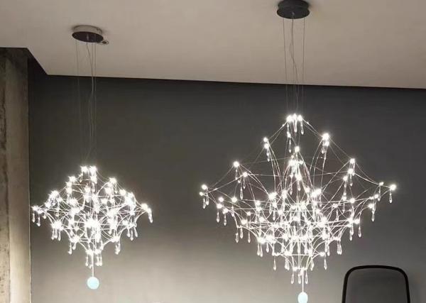Good Quality Ceiling Handmade lampshade Hanging Lighting Modern Kitchen LED Pendant Chandelier