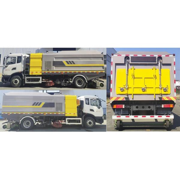 Diesel Engine 18 Ton Road Sweeper Truck Sweeper Lorry ZBJ5181TSLD6