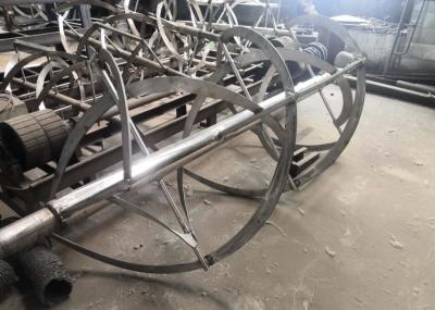 One Axis Single Horizontal Shaft Mixer , Stainless Steel Ribbon Mixer CE Certified