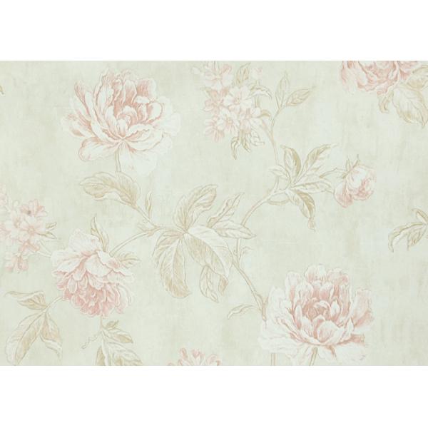 Papel de parede floral bonito home do estilo country, Wallcovering não tecido 0.53*10M