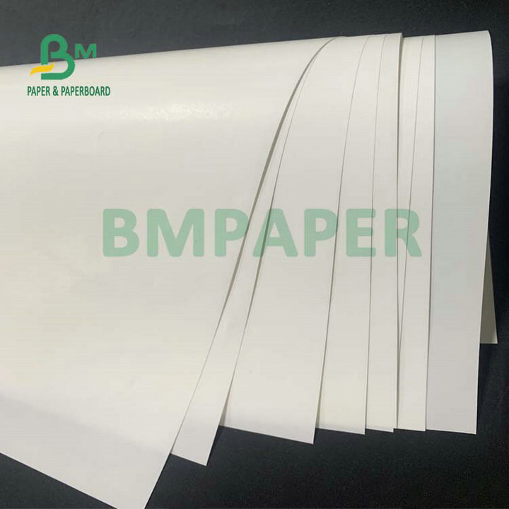 60gsm 90gsm High Wet Strength C1S Label Paper White Shade In Roll  60 гг. 90 гг. Высокая влажность C1S Бумага для этикеток Белый оттенок в ролике