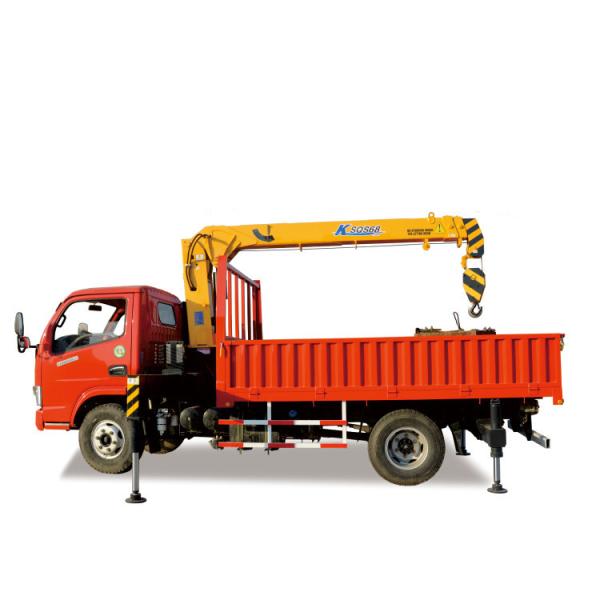 4 Ton Truck Mounted Crane Sq4a3 Straight Boom Crane