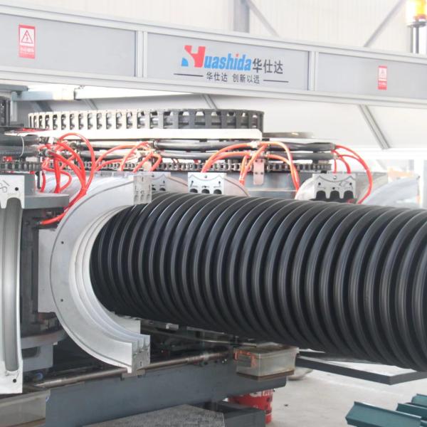 HDPE PP 二重壁波形管排水用生産ライン