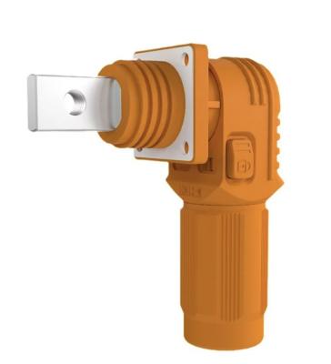 Conector de alimentação do painel THHN HV de tipo NEC de dois pinos, macho/fêmea, através do conector de armazenamento de energia