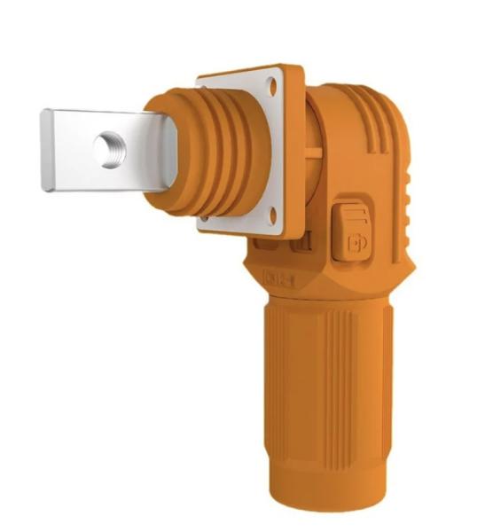 Conector de alimentação do painel THHN HV de tipo NEC de dois pinos, macho/fêmea, através do conector de armazenamento de energia