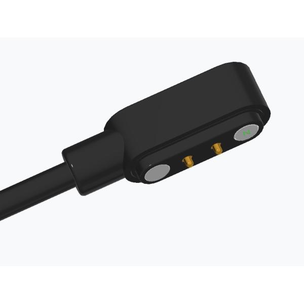 直角形 2 ポゴピン 磁気ケーブル USBコネクタ スマートウォッチ用磁気ワイヤコネクタ