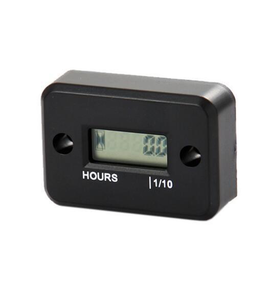 Waterproof Digital LCD Counter Hour Meter for Dirt Quad Bike ATV Motorcycle Snowmobile Jet Ski Boat Pit Bike Motorbike Mx Marine