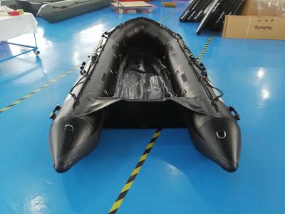 PVC Hypalon Rubber Aluminum 3.8m Military Inflatable Boat with Ce Certificate
