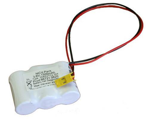 A bateria de Nicd da iluminação de emergência embala a alta temperatura de D4000 3.6V D4000