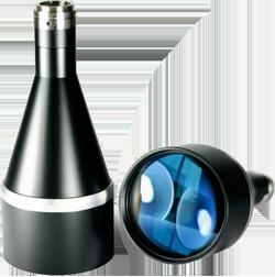Large FOV BI - Telecentric Industrial Optical Lenses 17.5mm ~ 150mm Support MAX 2/3 Camera
