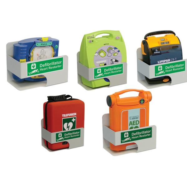 AED de aço laminado de Zoll mais corrosão da montagem da parede do desfibrilador do suporte da parede a anti