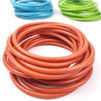 Colored Fuel Resistant Rubber Seal Rings 40Shore A- 90 Shore A Hardness