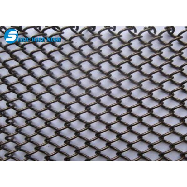 Eric Manufacturers Window Screen Brass Chain Link Decorative Wire Mesh