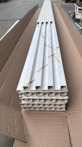 PVC slat acoustic panels decorative WPC panel for wall and ceiling