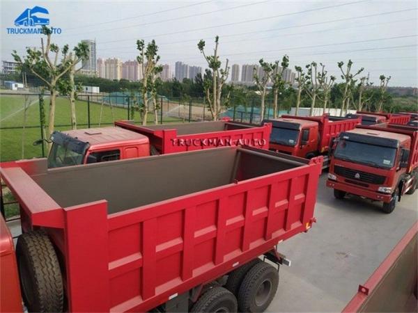 SINO TRUCK 25 Tons 371HP Heavy Duty Dump Truck For South Sudan