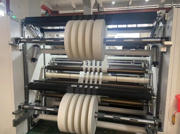 talhadeira Rewinder 30g/M2~350g/M2 de alta velocidade da fita de 1350mm