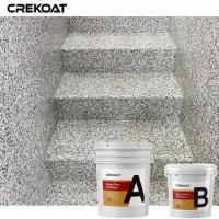 Chemical Vapor Resistance Epoxy Flake Floor Coating Resists Airborne Exposure