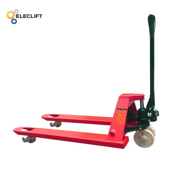 Easy Height Adjustment Manual Pallet Truck With Smooth Operation