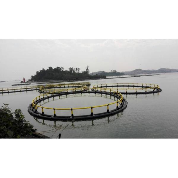 PEHD Quadré Aquaculture Cage d'élevage de poissons OEM Pipe flottante 200 mm/250 mm/315 mm/350 mm/400 mm