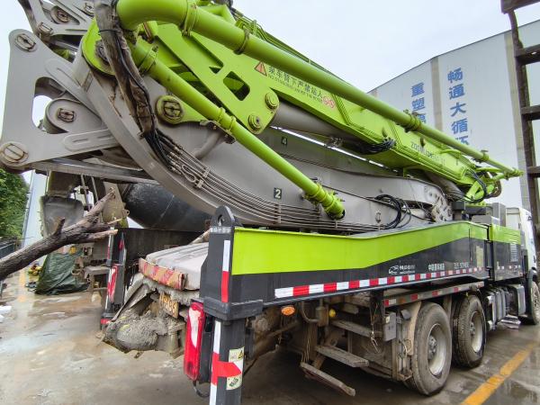 2020 Zoomlion 52M Concrete Pump Truck Scania Chassis Used 52 Meters  Pump Truck Limited sale