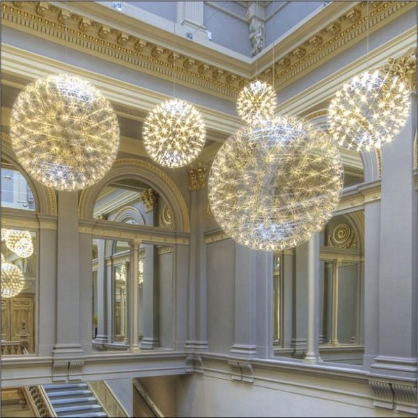 LED Spark Ball Pendant Lamp Dandelion-shaped Pendant Lamp