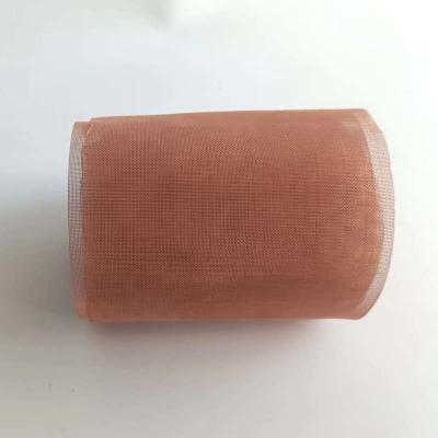 Faraday Cage Red Copper Wire Mesh