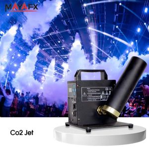 Programmable Co2 Jet LED Air Column with DMX512 Control and Compact Design for 6