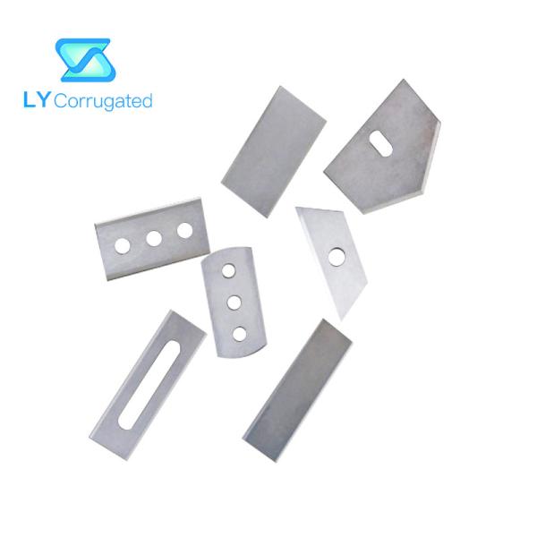 43*22*0.5mm Double Edge Carbon Steel Blade For Cutting Wrapping Film Foil