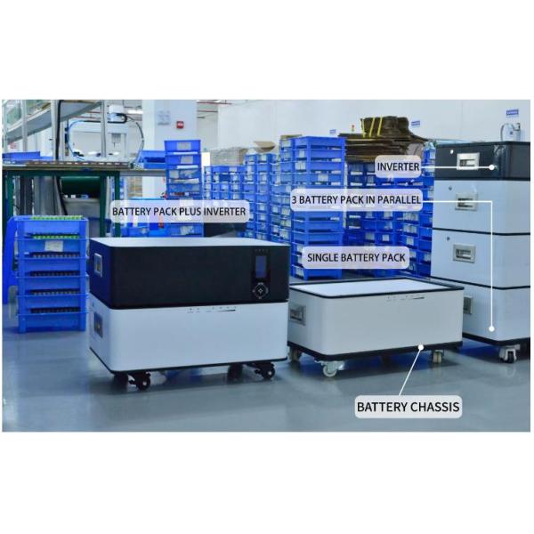 батарея фосфорнокислого железа лития 51.2v BMS, батарея 15kwh 48v 300ah Lifepo4