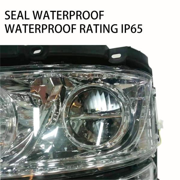 Black Foton Aumark Original Delon F3000 Truck Assembly with 24V LED Headlight Assembly