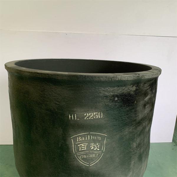 Creuset en graphite au carbure de silicium pour la fusion de l'argent