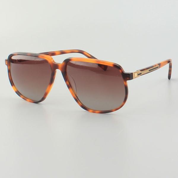 Logo Customized 20103 Unisex Acetate Frame Sunglasses