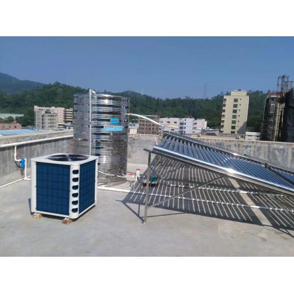 Energy Saving Solar Heat Pump Water Heater Corrosion Resistance For Family House