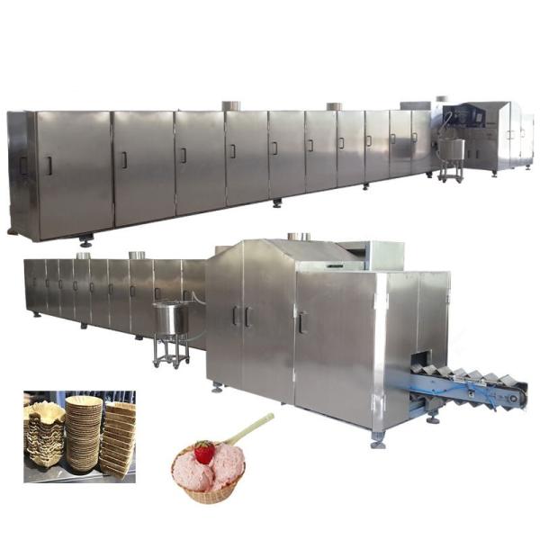 Ligne de production automatique de cônes de crème glacée en acier inoxydable 6500-7000PCS/h