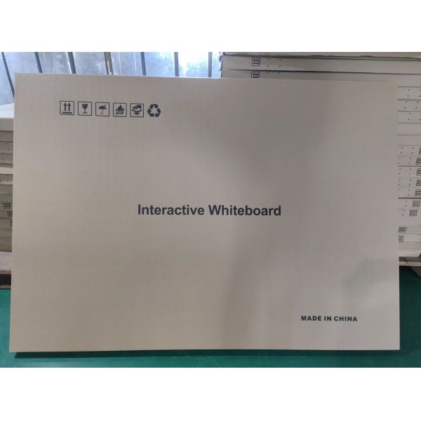 Listed on NEEQ Stock Market in 2015 Iboard Interactive Whiteboard with Pure Aluminum Alloy Silver Sandblasting Design
