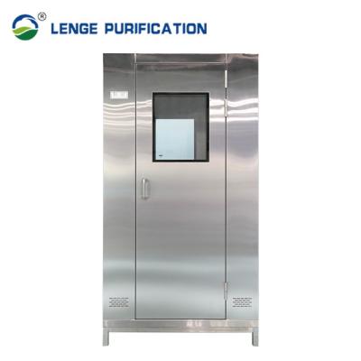 24 Nozzles Cleanroom Air Shower SS304 For Pharmaceutical Factory With High Velocity Shower Jets