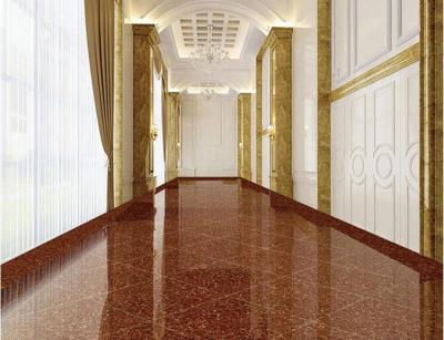 24X24'Pulat a poli le chocolat rouge de Bordeaux de carrelages de porcelaine rouge