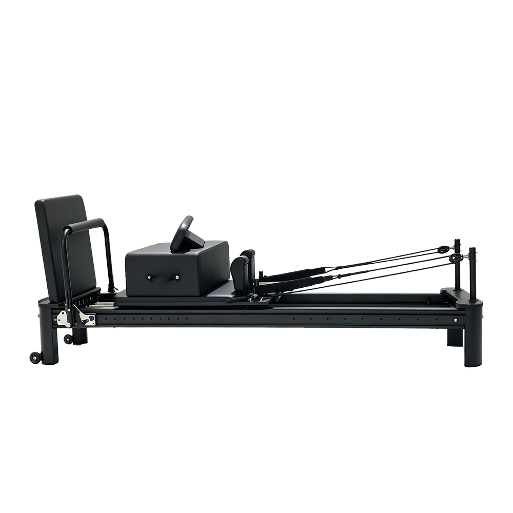 Fixed Microfiber Leather Studio Pilates Reformer Machine For Workout 90kg