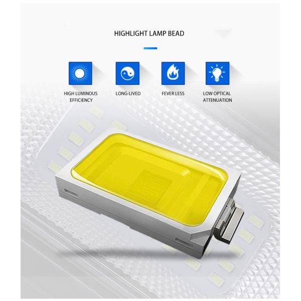 160W Integrated LED Solar Street Light Design 8 Heads  Bison Type  717x357x50mm