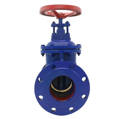 Water System Gate Valves Z45T-16Q Ductile Iron Flange Connection No Stem Valve Raising