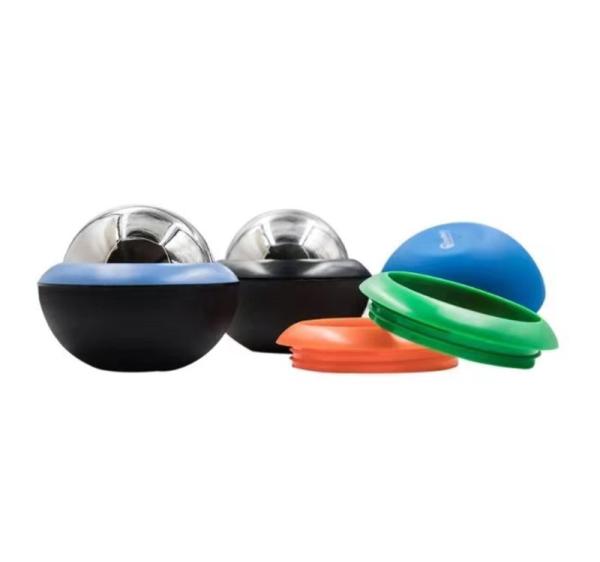Rolo gelado da massagem da parte traseira e do pescoço, rolo Handheld da bola da massagem