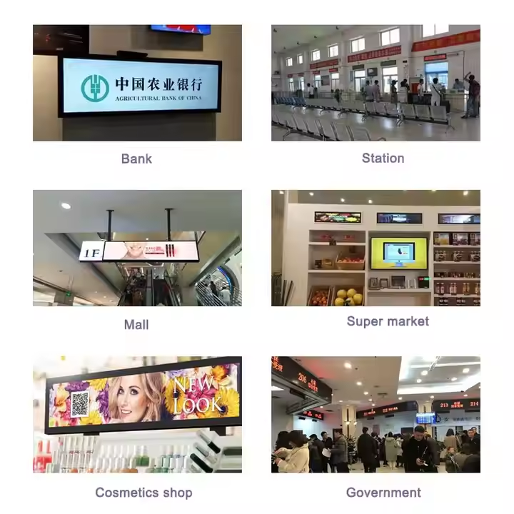 Interactive Smart Touch Screen Digital Signage LCD Display for Office Conference Tables Supermarket Advertising IPS Panel