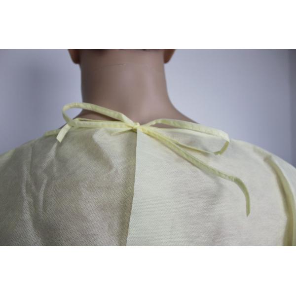 S-4XL Disposable Medical Isolation Gown Waterproof Sms Material Gowns