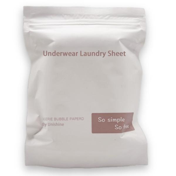 Biodegradable Underwear Laundry Detergent Sheet Eco Friendly Cloth Laundry Detergent Strips